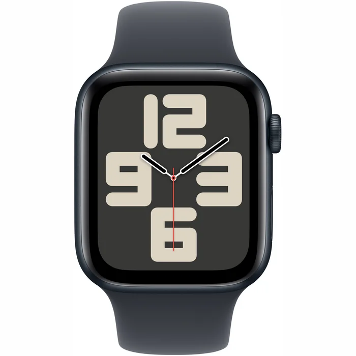 Viedpulksteņi Apple Watch SE 2024 GPS 40mm Midnight Aluminium Case with Midnight Sport Band - S/M